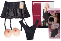 Crossdresser Kit With Attachable Breast Enhancers
