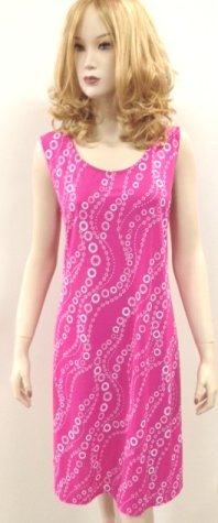 Pink Circle Swing Dress