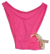 Gaff With Genital Hiding Tube Pink