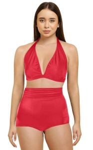 Tucking High-Waisted Bikini Assorted Colors