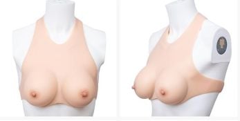 Adjustable Back Silicone Breast Plate