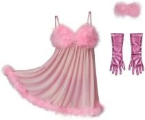Pink Negligee Set