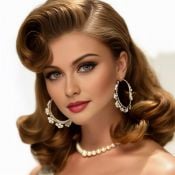 1950s Pinup Wavy Wig