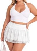 Flirty Lace Mini With Built In Shorts Assorted Colors