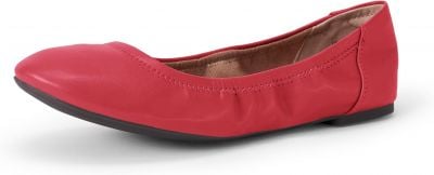 Summer Poppy Red Flats To Size 15