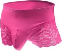 Lacy Panties With Pouch Asst. Colors