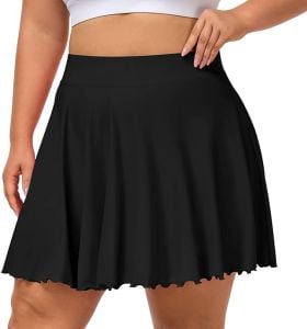 A-Line Tennis Skirt Plus SIze