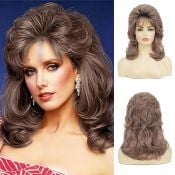 Dynasty Brown Layered Wig