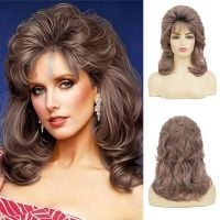 Dynasty Brown Layered Wig
