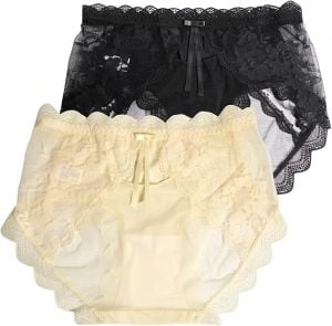 See Through Panty Set Assorted Colors