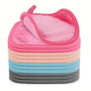 12 Pack Reusable Makeup Removal Cloths