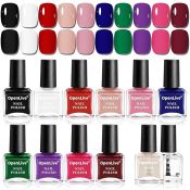 12 Piece Nail Polish Kit