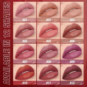 12 Piece Matte Lipstick Set