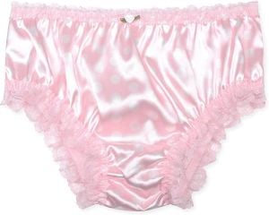 Satin Knickers With Frills