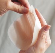 Triangle Shell Silicone Breast Form