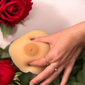Femskin Hand-Poured Custom Triangle Breast Forms