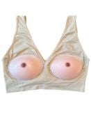 Sleep Bra With Silicone Breast Enhancers