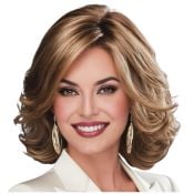 Light Brown Wavy Wig