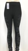 Rhinestone Studded Leggings