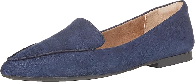 Navy Suede