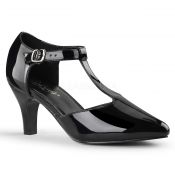 3" Wide Width T-Strap Pump