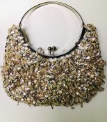 Sequins And Beads Party Purse