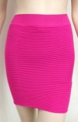 Pink-Ribbed-Skirt