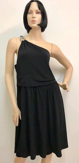 crossdressing little black dress Elegant Short Evening Dress – My Crossdresser Shop